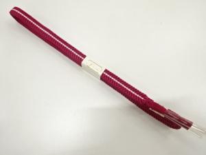 未使用品　正絹　手組帯締め